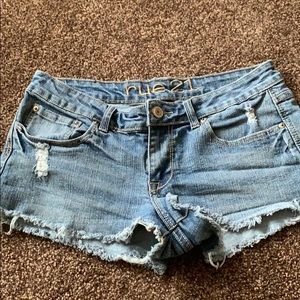 Rue21 Distressed Jean Shorts